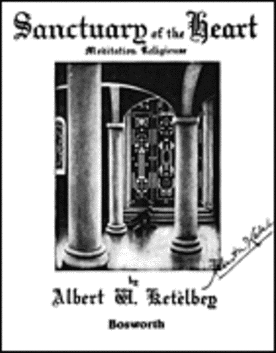 Book cover for Albert Ketelbey: Sanctuary Of The Heart (Piano)