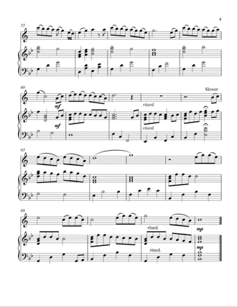 Colors Of The Wind Clarinet scores gallery preview page 5