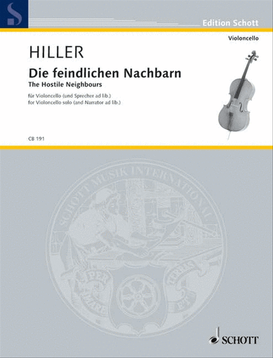 The Hostile Neighbours Cello Solo scores gallery preview page 1