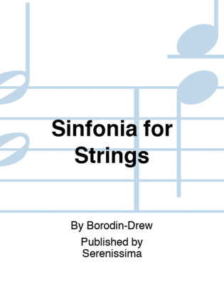 Book cover for Sinfonia for Strings