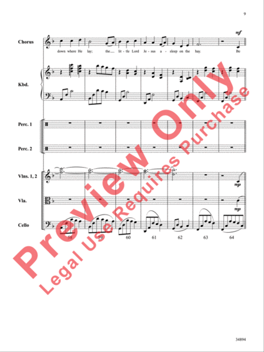 Bring a Torch Choir scores gallery preview page 10