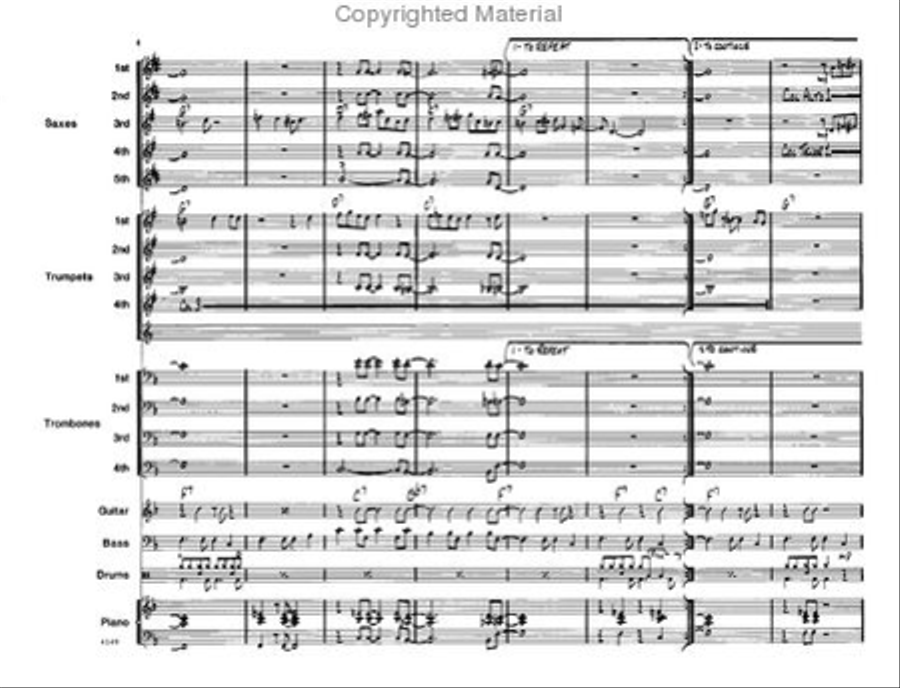 Brother Timothy Jazz Ensemble scores gallery preview page 5