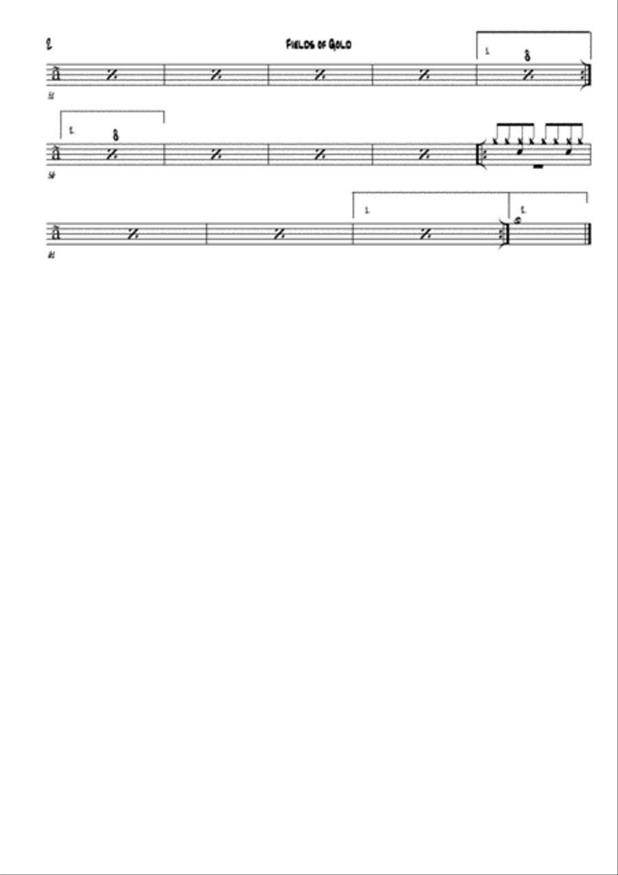 Fields Of Gold Jazz Ensemble scores gallery preview page 5