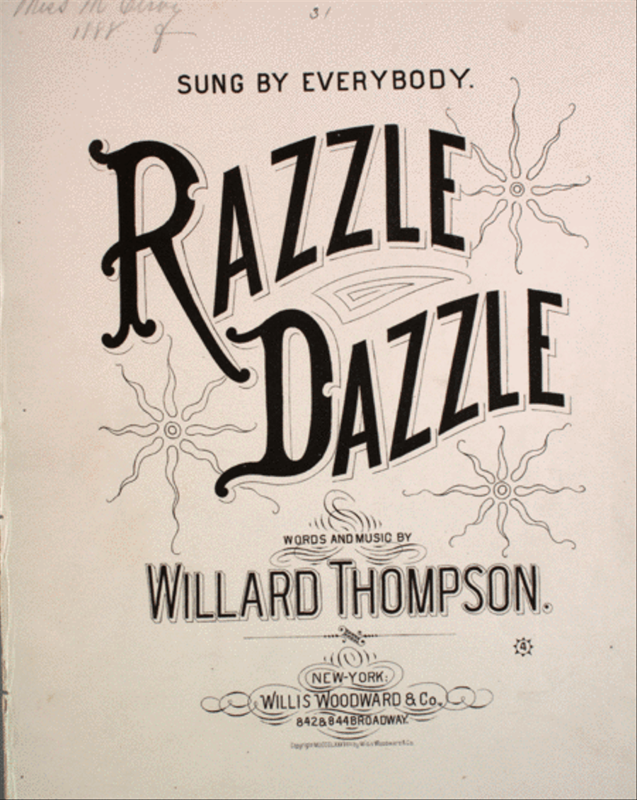 Razzle Dazzle Voice scores gallery preview page 1
