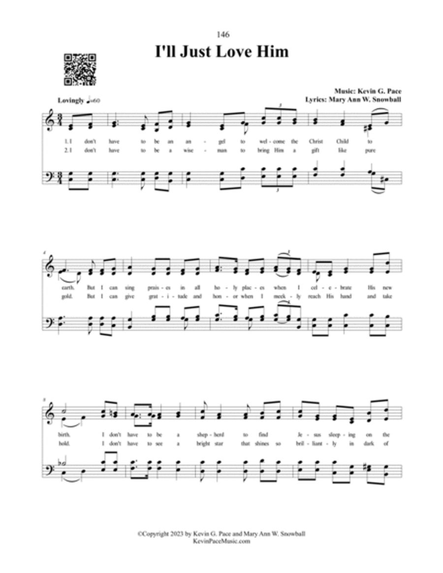 I'll Just Love Him, a sacred Christmas hymn image number null