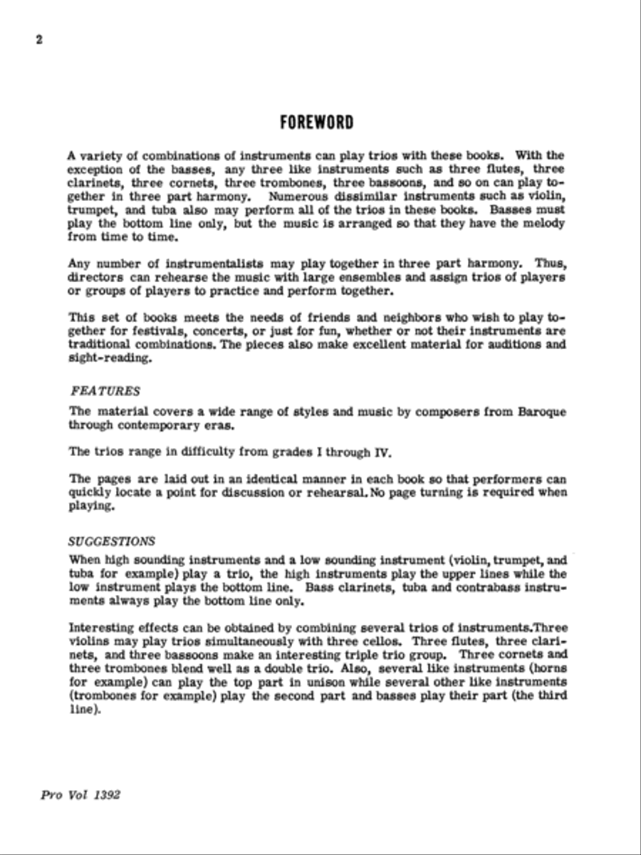 Trios for All Small Ensemble scores gallery preview page 3