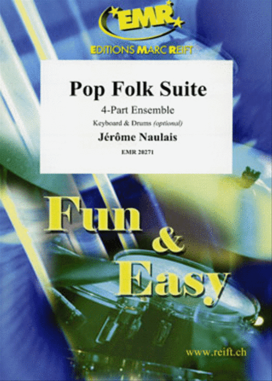 Pop Folk Suite Concert Band scores gallery preview page 1
