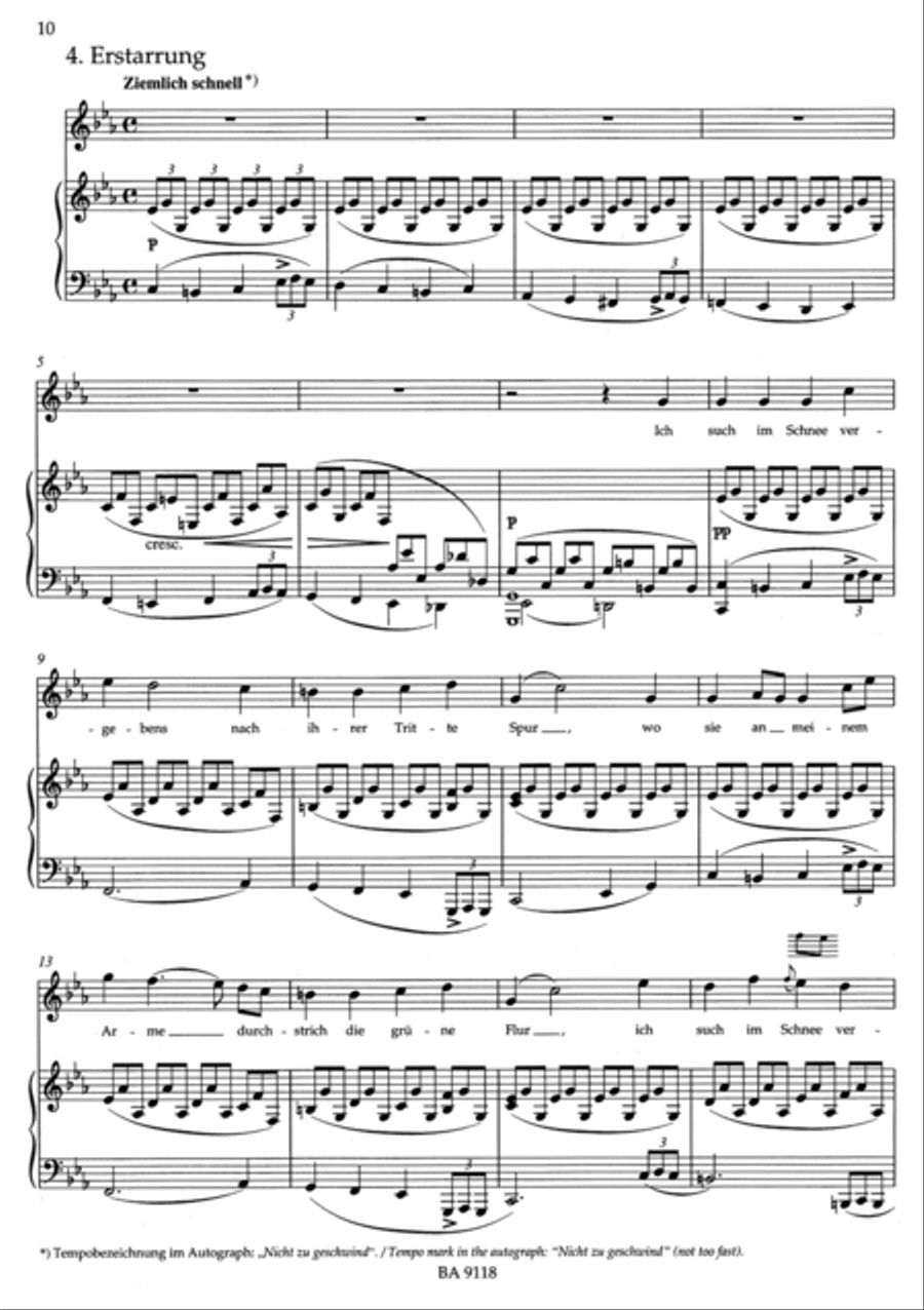 Winterreise, Op. 89 D 911 High Voice scores gallery preview page 2