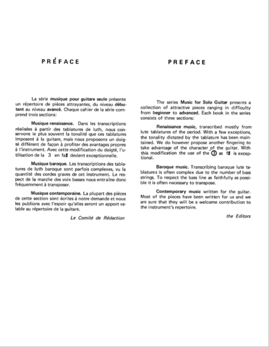 Musique pour guitare seule, Vol. 2 Classical Guitar scores gallery preview page 3