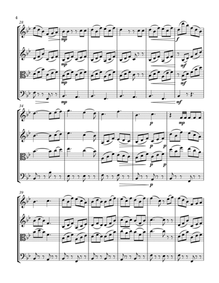 MARRIAGE OF FIGARO - LE NOZZE DI FIGARO - SULL'ARIA - Mozart, String Trio, Intermediate Level for 2 image number null