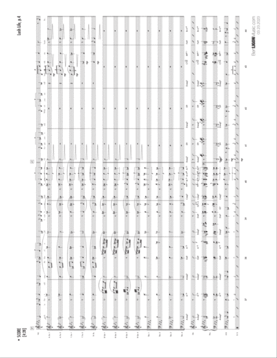Lush Life Jazz Ensemble scores gallery preview page 4