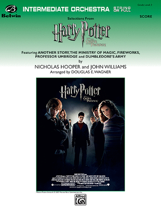 Selections from Harry Potter and the Order of the Phoenix
