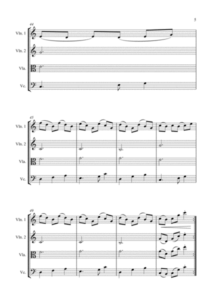 Sombra en los Medanos / String Quartet image number null