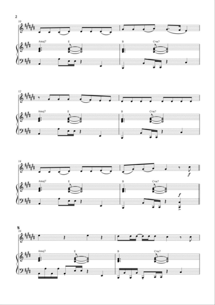 Anti-hero Baritone Saxophone scores gallery preview page 2