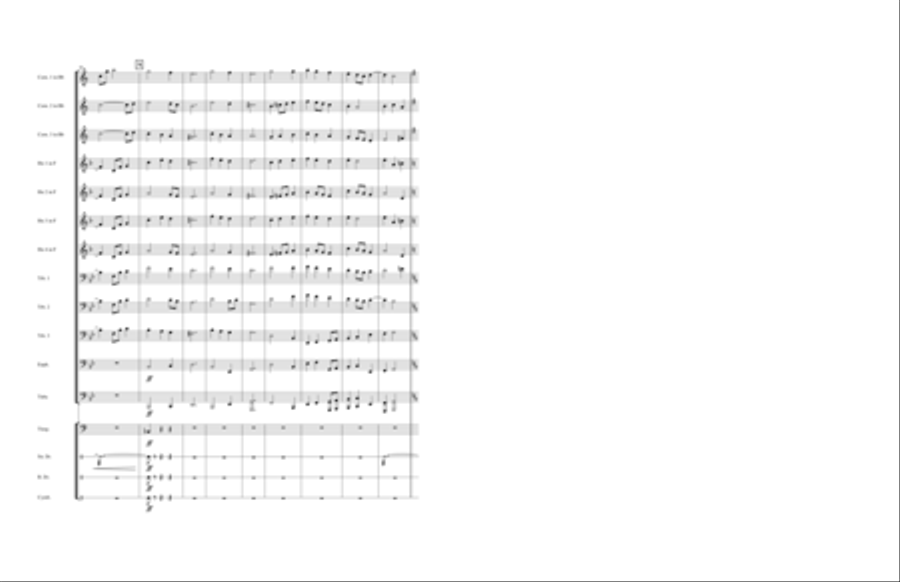 Flourish for Brass Band Brass Band scores gallery preview page 3