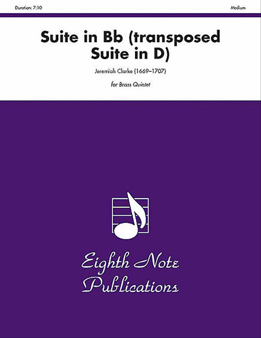 Suite in B-Flat (transposed Suite in D)