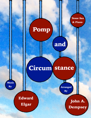 Book cover for Pomp and Circumstance (Tenor Sax and Piano)
