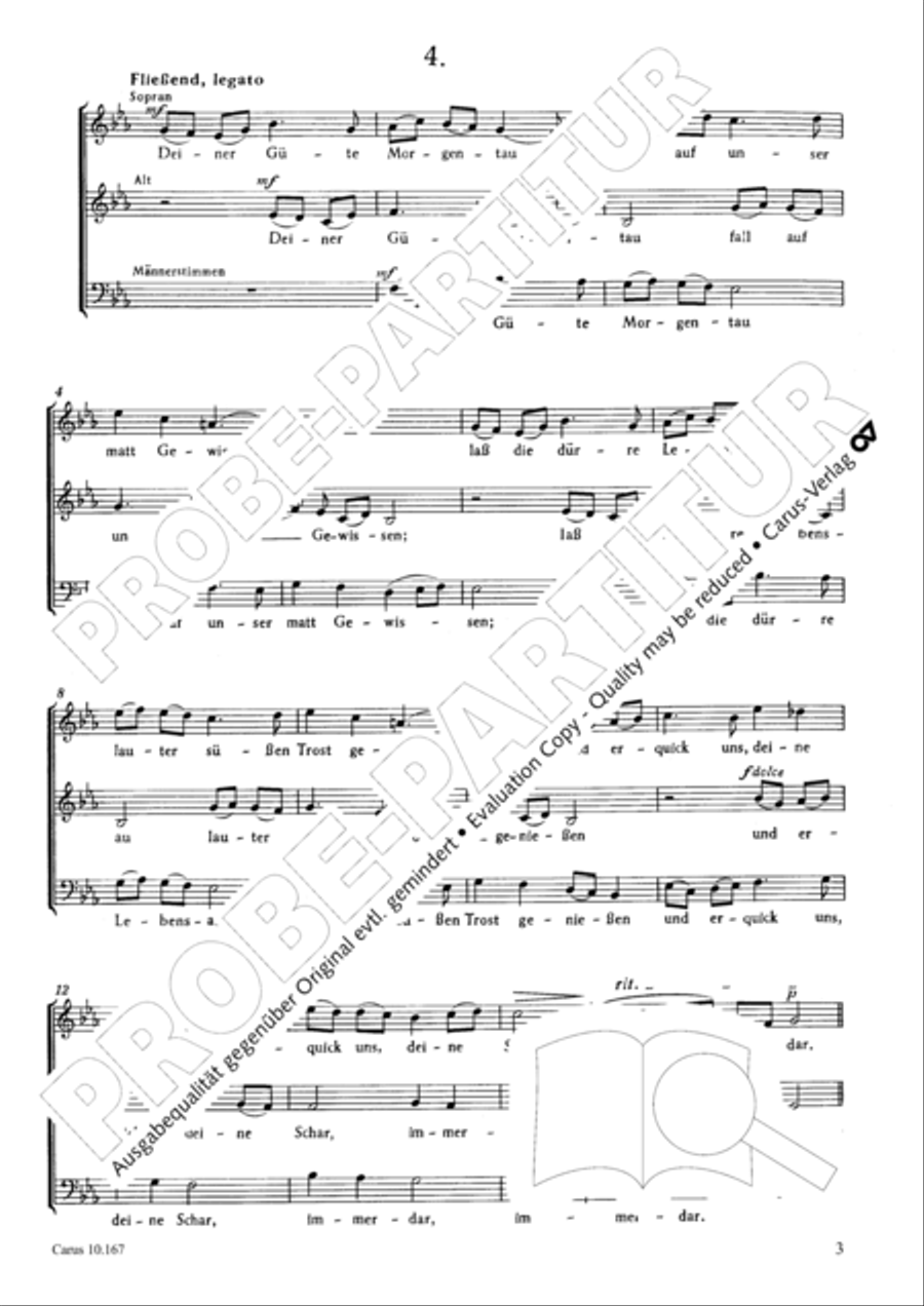 Morgenglanz der Ewigkeit 4-Part scores gallery preview page 4