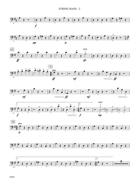 Fiddle-Faddle for Soloist and Full Orchestra: String Bass
