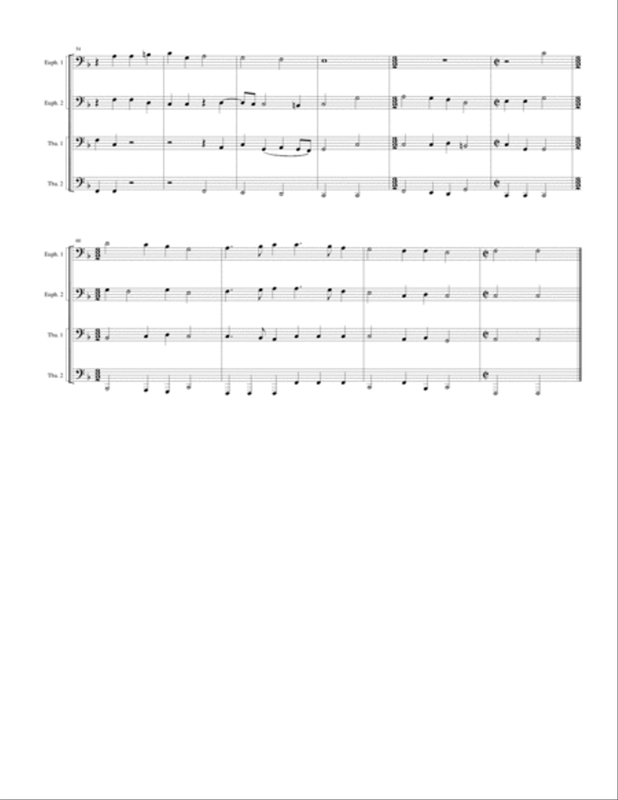 Fair Phyllis I Saw Fair Phyllis I Saw Brass Ensemble scores gallery preview page 3