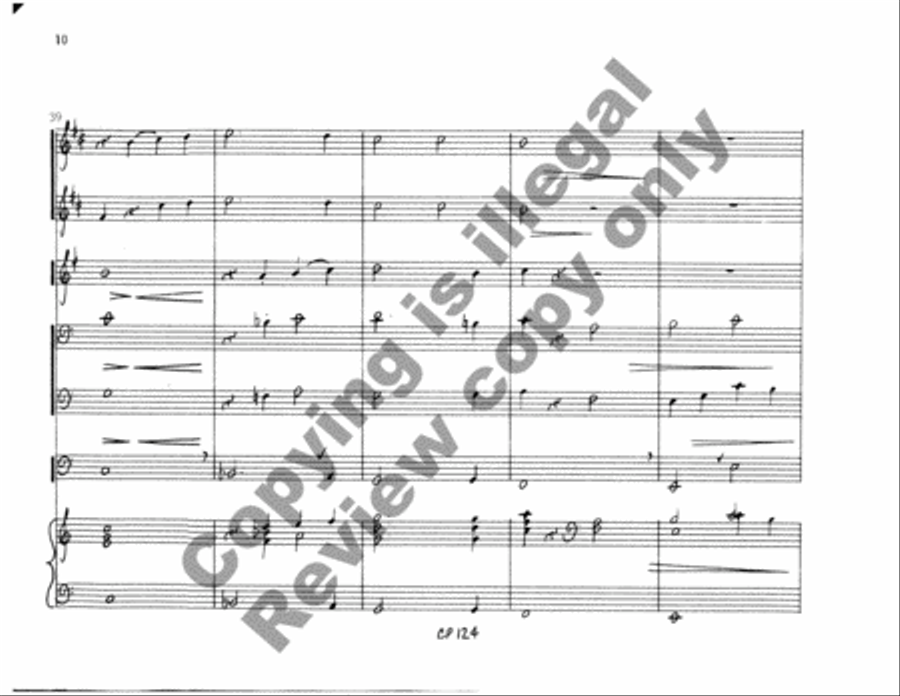 Liturgical Sonata Trombone scores gallery preview page 47