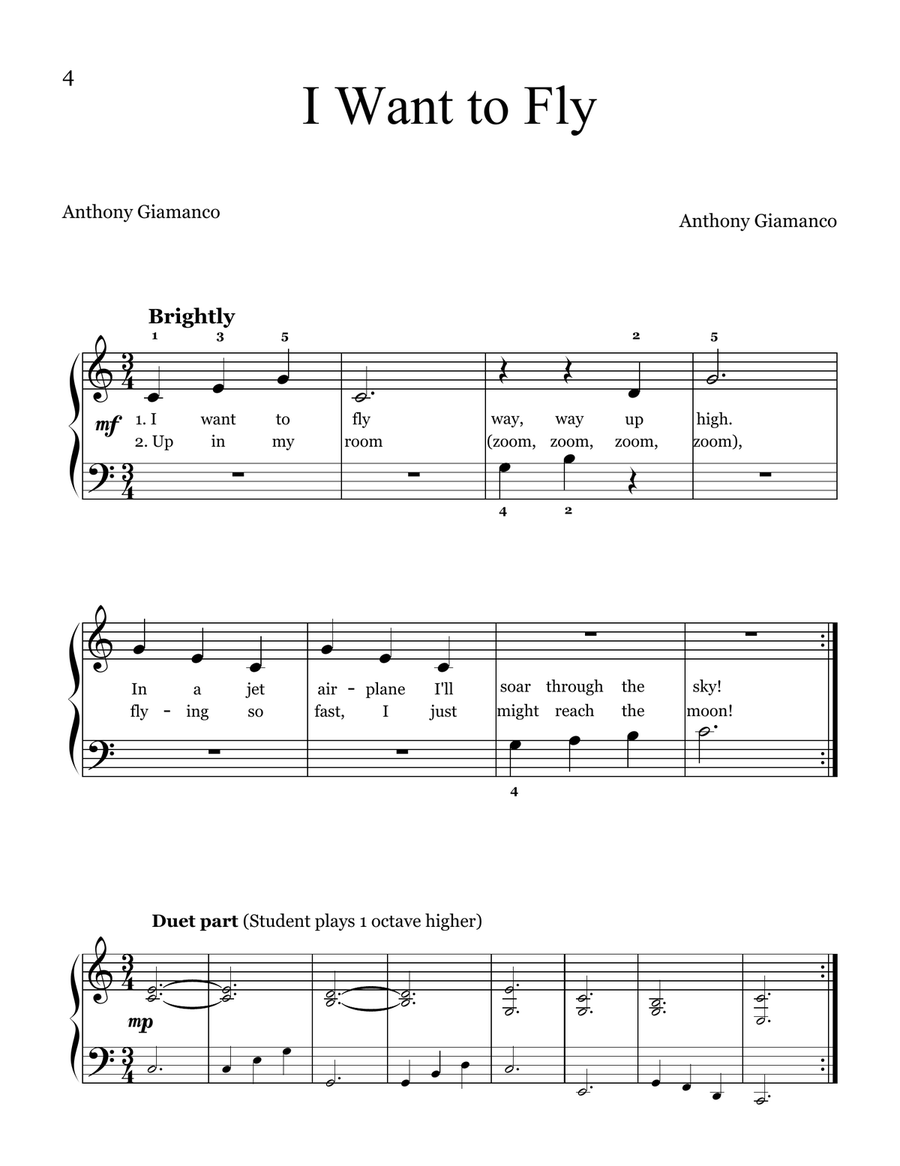 It's Elementary! (Vol. 1), 12 Engaging Solos for the Early Elementary Pianist Piano Method scores gallery preview page 4