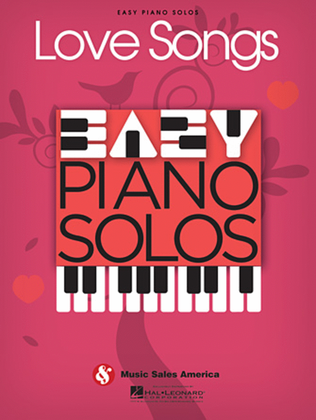 Book cover for Love Songs - Easy Piano Solos