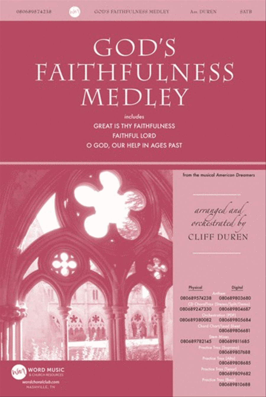 God's Faithfulness Medley - Anthem Choir scores gallery preview page 1