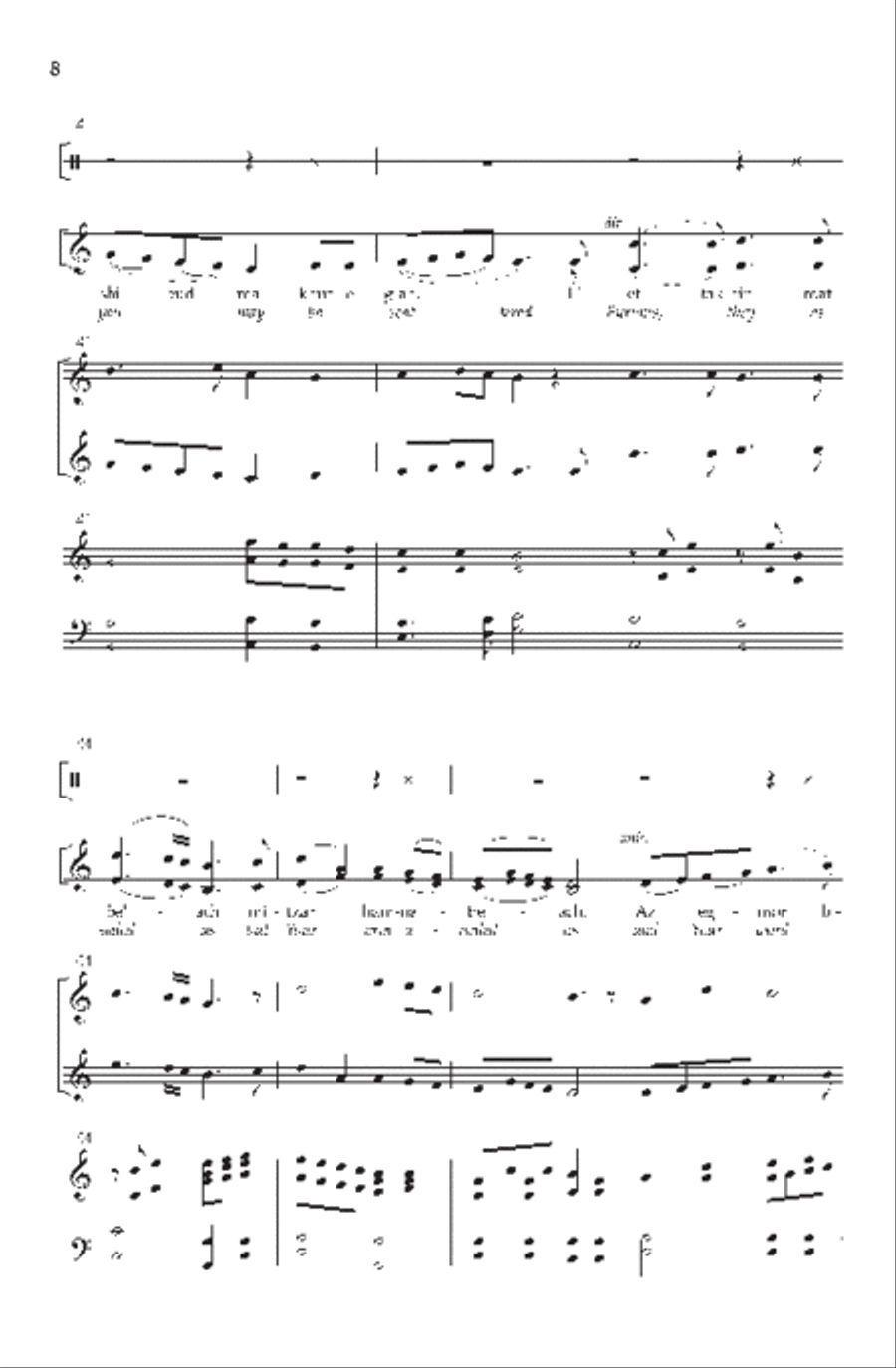 Ma'oz Tzur 2-Part scores gallery preview page 7