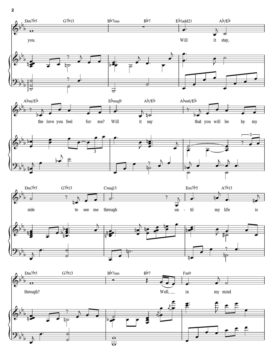 You And I Piano, Vocal scores gallery preview page 2