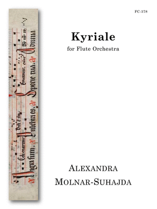 Book cover for Kyriale for Flute Choir
