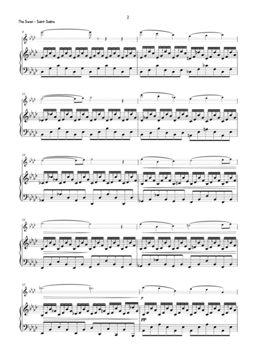 Saint-Saëns - The Swan in A-flat Major - Intermediate image number null