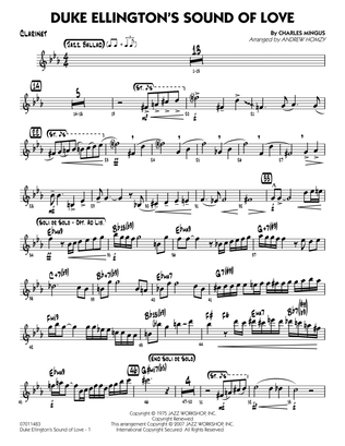 Duke Ellington's Sound of Love - Clarinet
