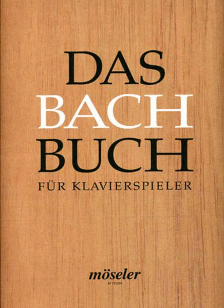 Das Bach-Buch fur Klavierspieler