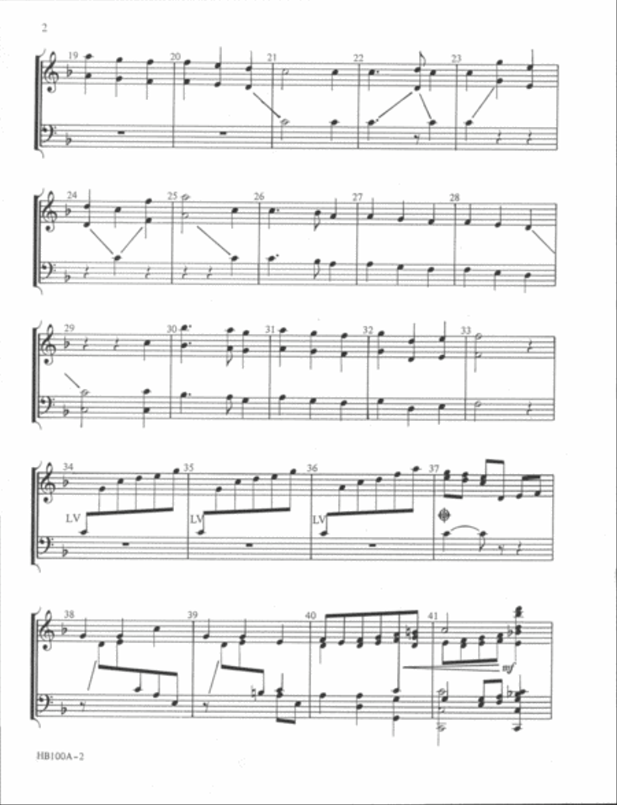 Two for Two by Two for Christmas - handbell part 5-Octaves scores gallery preview page 3