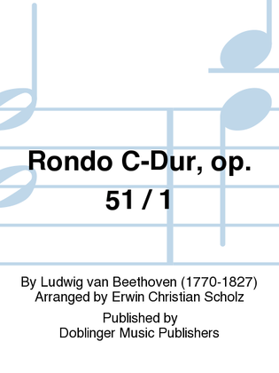 Rondo C-Dur op. 51 / 1