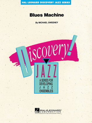Book cover for Blues Machine