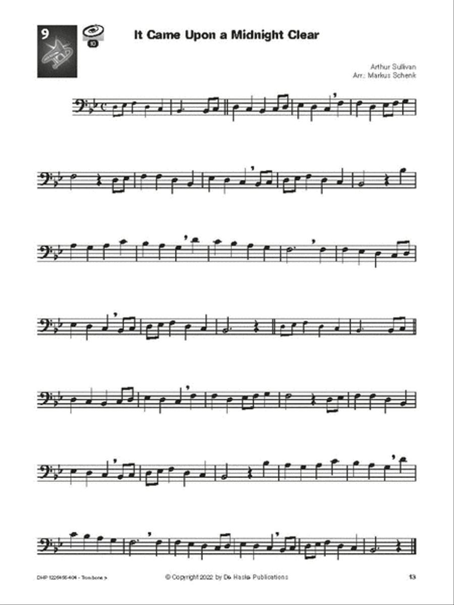 Look, Listen & Learn 1 - Play Christmas Songs Trombone Solo scores gallery preview page 2