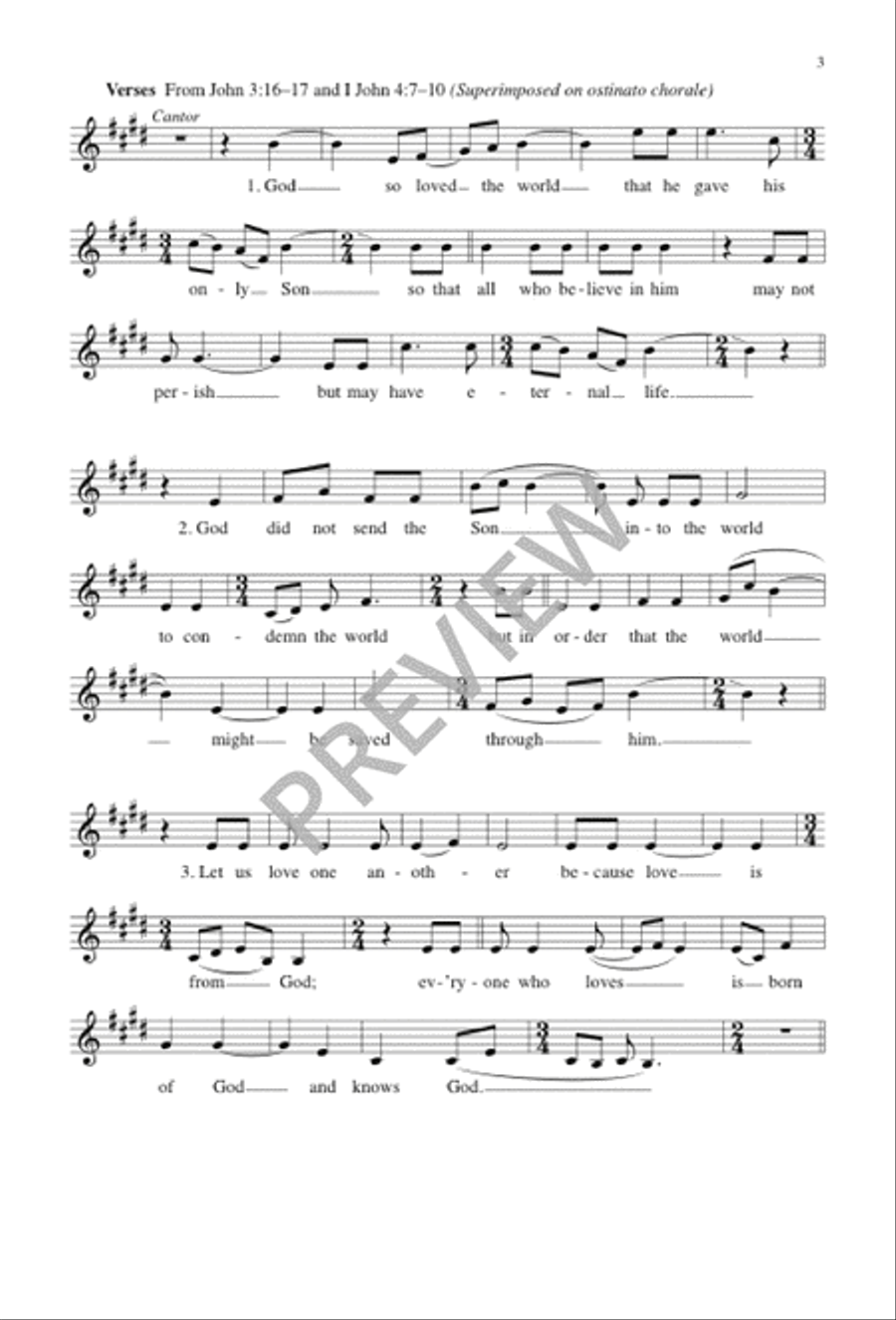 Three Songs for Triduum Three Songs for Triduum 4-Part scores gallery preview page 3