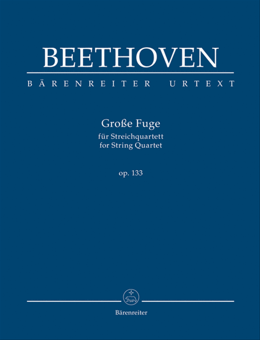 Große Fuge for String Quartet, op. 133 String Quartet scores gallery preview page 1