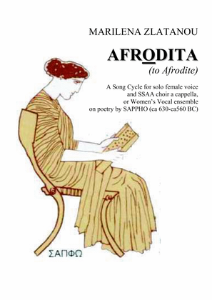 AFRODITA for SSAA women's ensemble /choir