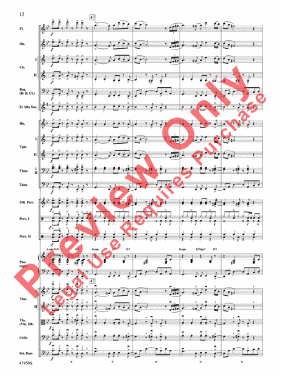 Havana Full Orchestra scores gallery preview page 13