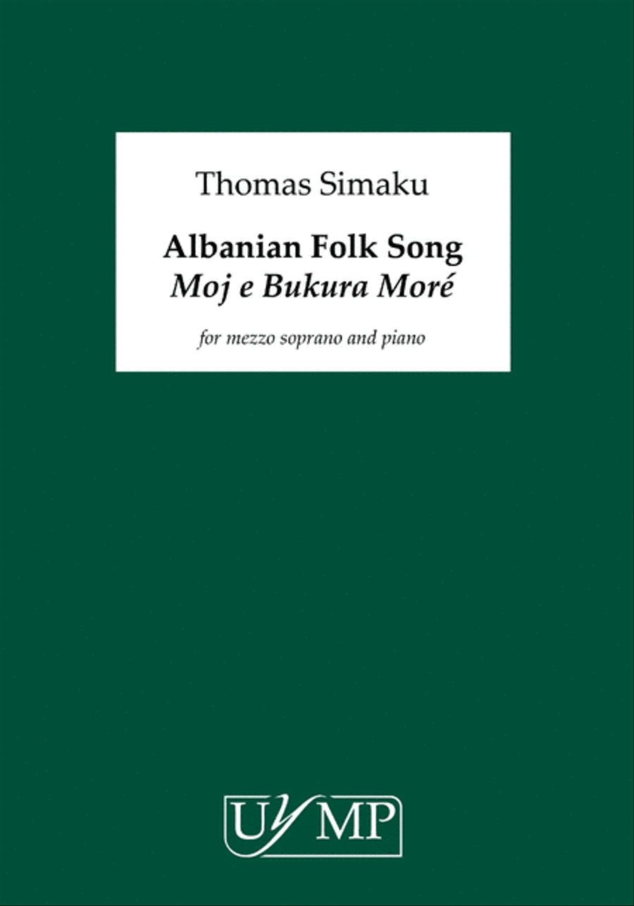 Albanian Folk Song My Beautiful Morea Mezzo-Soprano Voice scores gallery preview page 1