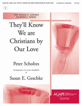 Book cover for They'll Know We Are Christians by Our Love