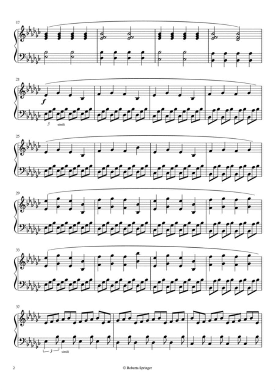 Midnight Ocean Midnight Ocean Piano scores gallery preview page 2