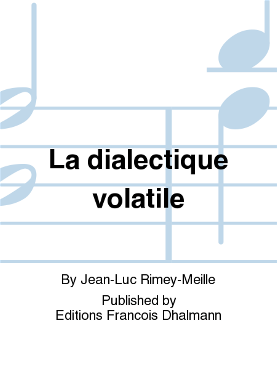 La dialectique volatile La dialectique volatile Percussion scores gallery preview page 1