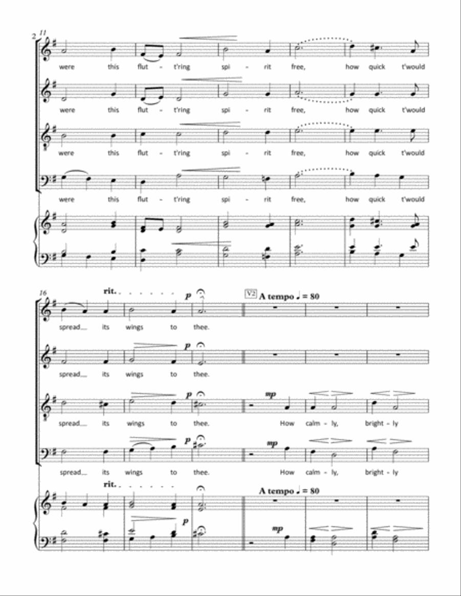 To a Star 4-Part scores gallery preview page 2