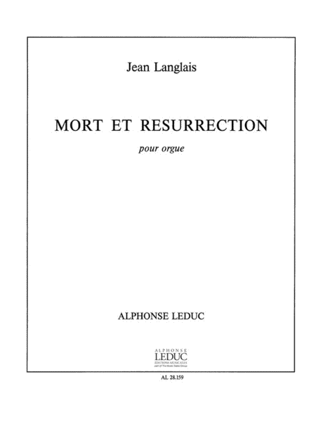 Mort Et Resurrection (organ)