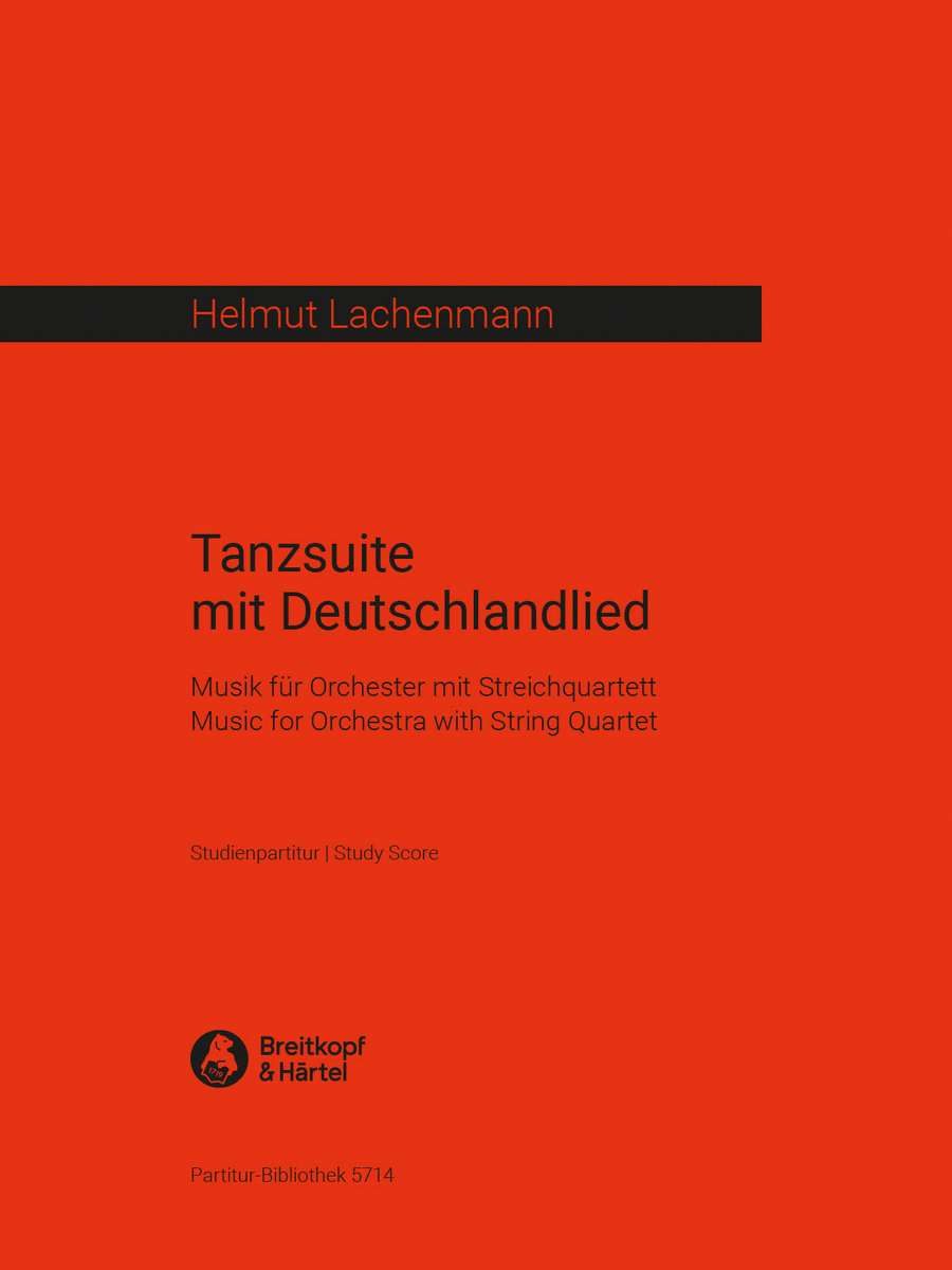 Tanzsuite mit Deutschlandlied