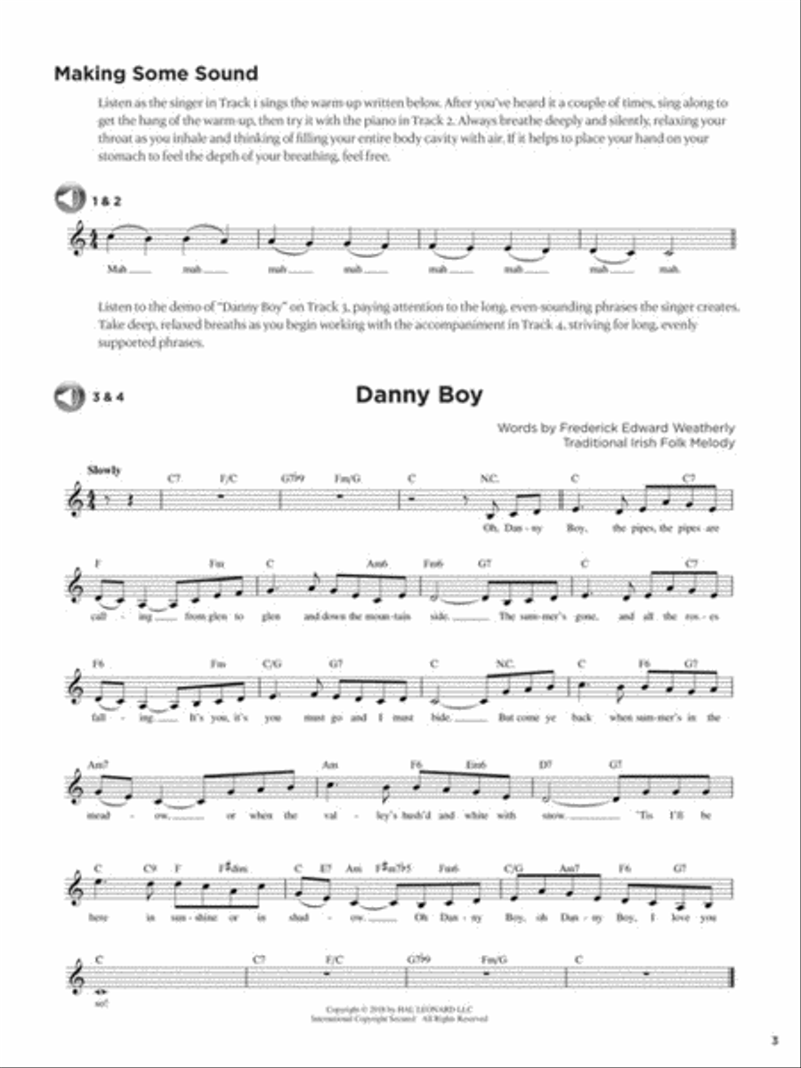 First 15 Lessons – Voice (Pop Singers' Edition) Voice scores gallery preview page 4